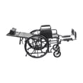 thumbnail image 4 of Drive Medical Fauteuil Roulant Sport Inclinable Complet Argenté, Accoudoirs de Bureau, Siège 16 Pouces, 4 of 8