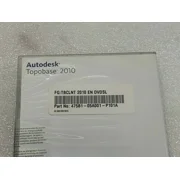 Factory Sealed Autodesk Topobase 2010 English Language Dvd Only (No Codes)
