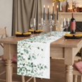 thumbnail image 2 of Table Runners 70 Inches Long Dress Scarves, Eucalyptus Leaf Sage Green Farmhouse Coffee/Dining/Kitchen Table Decor, Holiday Table Runner, Spring Weeping Leaves Botanical 13x70 Inch, 2 of 9