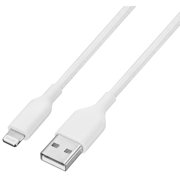Best Buy Essentials 1.8m (5.9 ft.) Braided USB-A to Lightning Cable (BE-MCA6ALW-C -White