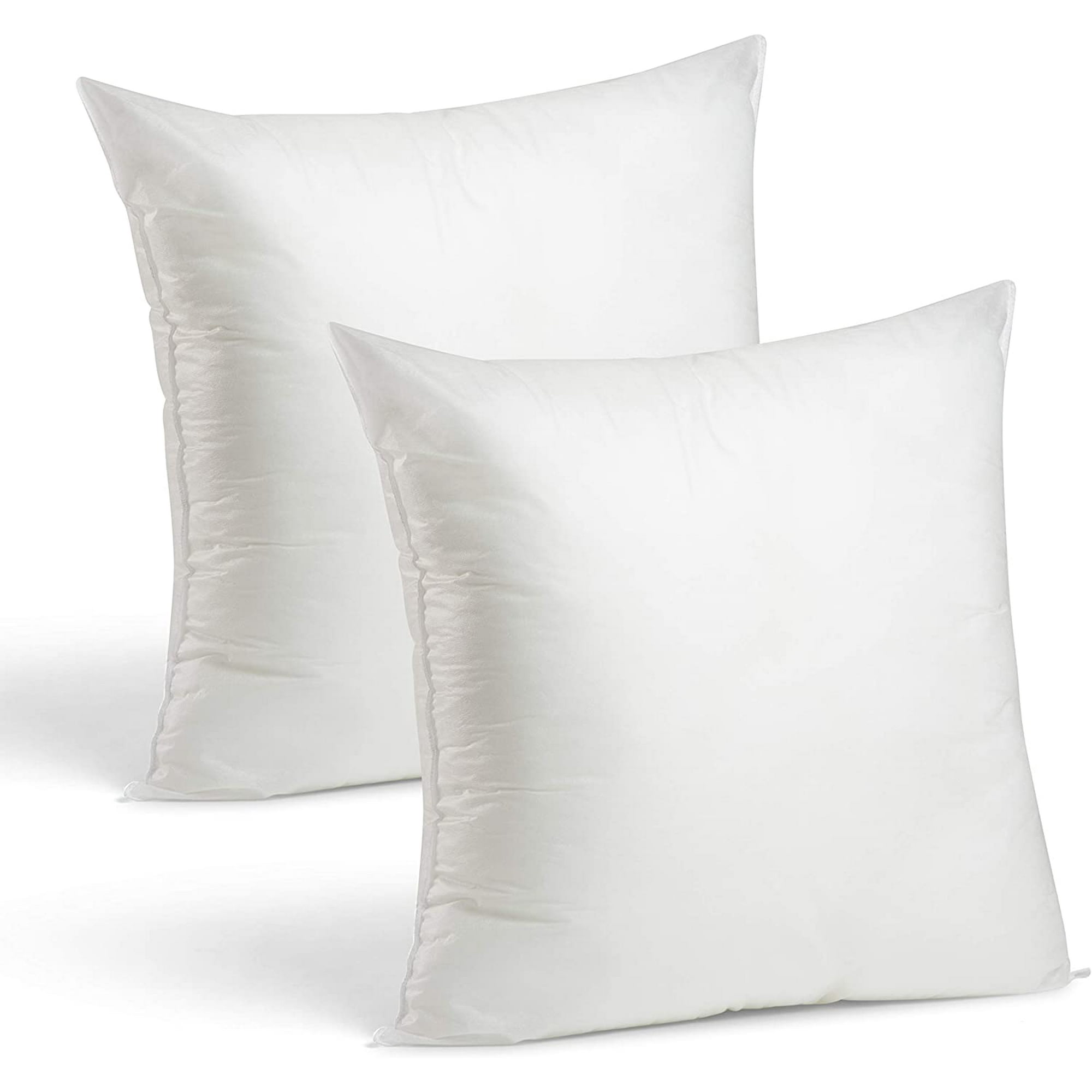 Cpdd Throw Pillows Insert Set Of 2 24 X 24 Insert For Decorative Pillow Covers Made In Usa Bed And Couch Pillows 24 X 24 17.5 X 13.6 X 5.6 Inche