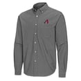 thumbnail image 2 of Men's Antigua Black Arizona Diamondbacks Porter Woven Long Sleeve Button-Down Shirt, 2 of 3