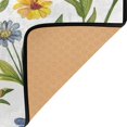 thumbnail image 3 of Yayeee Area Rugs for Living Room 5.2'x4' Non Slip Washable Bedroom Floor Carpet, Watercolor Wildflowers Pattern, 3 of 5