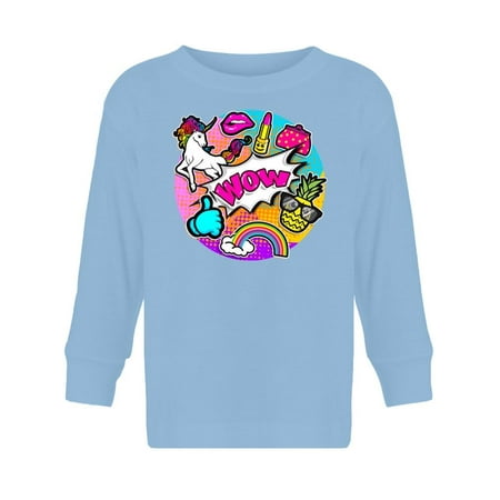 

Comic Style Icons Long Sleeve Toddler -Image by Shutterstock 3 Toddler