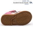 thumbnail image 5 of Ahannie Infant Boys Girls Genuine Leather Sandals with Arch Support,Unisex Baby Closed Toe Summer First Walkers Shoes(Infant/Toddler), 5 of 7