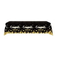 thumbnail image 1 of Graduation Tablecloth Plastic Table Cover For Party Decorations Class Of 2026 Ceremony Supplies 108X54 Inch, 1 of 6