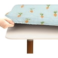 thumbnail image 4 of Watermelon Ice Lolly Square Fitted Table Cover Elastic Tablecloth Reusable Waterproof Fabric Table Cloth for Dining Kitchen Party Indoor Outdoor, 34X34 Inch, 4 of 6