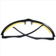 thumbnail image 6 of 10X Black Frame Yellow Night Vision Sheet Outdoor Cycling Sunglasses,10 x Sunglasses,Yellow & black, 6 of 6