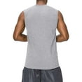 thumbnail image 2 of J. METHOD Men's Premium Basic Casual Muscle Tank Top Sleeveless Crewneck Active Workout T Shirts NEMT107 HGrey 5XL, 2 of 4