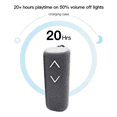 thumbnail image 2 of Bocina Bluetooth Portátil Altavoz Recargables Gris, 2 of 5