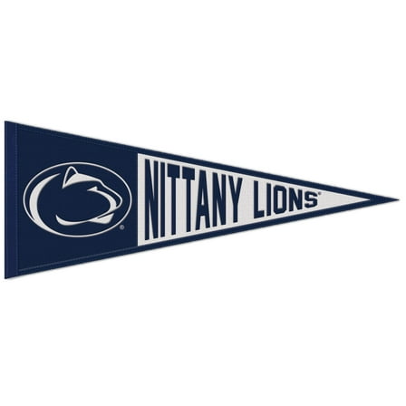 WinCraft Penn State Nittany Lions 13" x 32" Wool Primary Logo Pennant