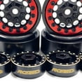 thumbnail image 4 of serony Jantes en Alliage d'Aluminium Antichoc pour Roues en Métal RCGOFOLLOW Jantes en Métal pour Roues en Métal Rc 1/24 Jantes en Métal Rc Axiales SCX24 Noir, 4 of 6