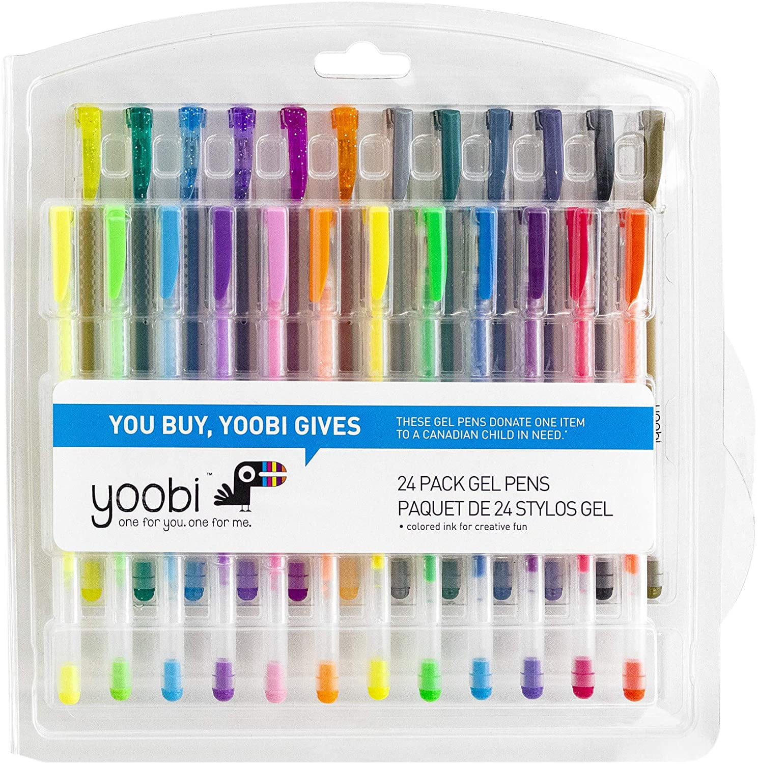 Yoobi 12 Pk Gel Pens FREE SHIPPING