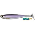 thumbnail image 3 of Live Target SRS85SK934 Silver/Brown 3" Soft Plastic Fishing Swimbait Lure 4Pk, 3 of 6