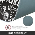 thumbnail image 4 of Kitchen Rugs and Mats Non Skid Washable Set of 2, Black Cooking Modern Kitchen Runner Rug, Knife and Fork Kitchen Floor Mat Under Sink Mat Throw Rug for Kitchen Doormat, 4 of 6