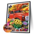 thumbnail image 2 of Cuadros Decorativos Kit de pintura de diamante 5D, coche rojo, taladro redondo completo, diamantes de imitación, artes de pared DIY Sywqhk Nuevos Originales, 2 of 9