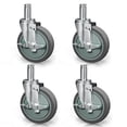 thumbnail image 1 of Juego de 4 vástagos de bloqueo VVOKGO de Caster Wheels, resistentes, 1 of 8