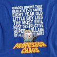 thumbnail image 2 of South Park Professor Chaos Women's T Shirt,Royal, Small, 2 of 6
