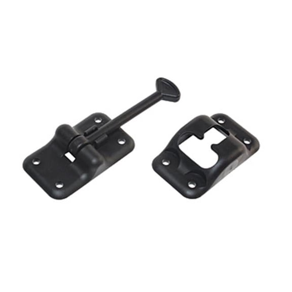 E232 3.25 In. T-Style Door Holder, Black