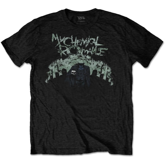 Men's My Chemical Romance Knight Procession Slim Fit T-shirt XX-Large Black