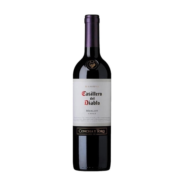Vino Tinto Concha y Toro Casillero del Diablo merlot 750 ml
