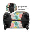 thumbnail image 6 of Uemuo Bright Peach Printed Washable Luggage Cover - Fashion Suitcase Protector Fits 18-32 Inch Luggage -Large, 6 of 9