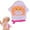 Pink, variant on 1x Soft Shower Washcloth Bath Glove Exfoliating Body Scrub Sponge for Home Use One Size, Clearance Sale! Multicolor