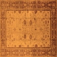 thumbnail image 1 of Ahgly Company Indoor Square Oriental Orange Traditional Area Rugs, 3' Square, 1 of 4