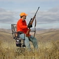 thumbnail image 4 of Goplus 360° Swivel Hunting Chair with Mesh Cup Holder & Storage Pockets Cozy Backrest Camo, 4 of 10
