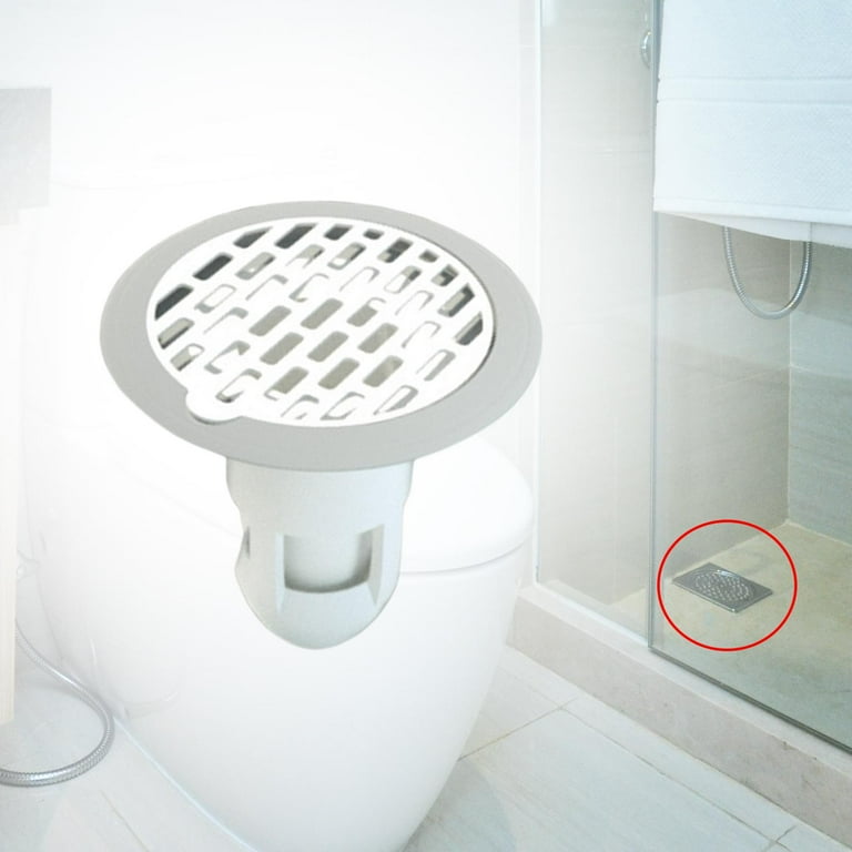 Shower Drain Bathroom Insert Floor Drain Backflow Preventer Drain