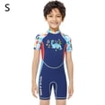 thumbnail image 2 of Niños con traje de baño traje de buceo de una pieza Sunprotection Frío Cuerpo Feliz Dibujos animados Traje de baño Surf Ropa de baño para nadar S, 2 of 7