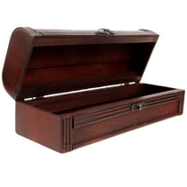 FRCOLOR Wood Wine Bottle Box Red Wine Wooden Box Red Wine Wooden Box for Gifts