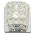 thumbnail image 1 of Access Lighting 23920-CH-CCL Prizm One Light Vanity with Clear Crystal Glass Shade, Chrome Finish, 1 of 1