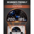 thumbnail image 6 of HITBOX MIG Welder MT2000II 200 Amps, 4-in-1 Gas & Flux Core, Stick & Lift TIG, 110V/220V Dual Voltage, 1-Pack, 6 of 12