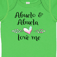 thumbnail image 4 of Inktastic Abuelo and Abuela Love Me Heart Grandchild Boys or Girls Baby Bodysuit, 4 of 5