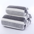 thumbnail image 2 of Juego de toallas de baño con estampado de vellón coral, anchas y poco profundas, absorbentes de agua, para cabello seco, regalo, 2 of 6