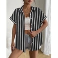 thumbnail image 6 of Zeagoo Short Sleeve Blouses for Women Summer Tops Collared Button Down Shirts Office Work Clothing, 6 of 7
