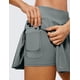 thumbnail image 5 of Falda CRZ YOGA Plisada para Tenis y Golf Gris Salvia XS, 5 of 7