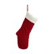 thumbnail image 1 of TQEHS Bolsa de regalo de dulces con diseño floral de Papá Noel para Navidad, decoración colgante para árbol de Navidad, media de regalo F8Y8, 1 of 6