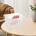 thumbnail image 4 of Raindrops Reusable Transparent Slow Cooker Container with Easy Storage and Dishwasher Safe Design, 4 of 8