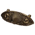 thumbnail image 1 of Premier Hardware Designs PHDC-16-PN 3 Inch Center-To-Center Sea Shell Cup Cabinet Pull, Polished Nickel, 1 of 1