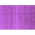 thumbnail image 1 of Ahgly Company Indoor Rectangle Solid Purple Modern Area Rugs, 2' x 3', 1 of 4