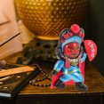 thumbnail image 2 of Muñeco de la ópera de Sichuan Guangmc con cara de muñeca, decoración para coche, juguete azul, 2 of 7