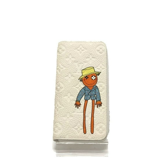 Pre-Owned LOUIS VUITTON M80337 Zippy Wallet Vertical LV Friend Long Taurillon... (Good)