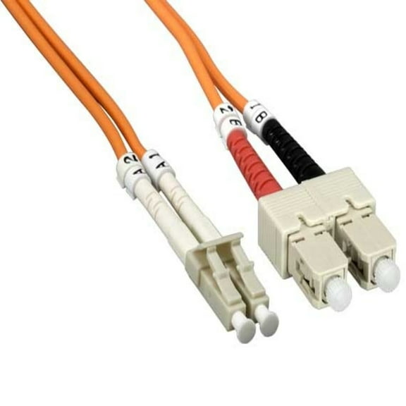 SANOXY Cables and Adapters; 1m LC/SC Duplex 62.5/125 Multimode OM1 Fiber Optic Cable