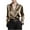 Brown, variant on Lenpel Button down Shirts for Women Long Sleeve Collared Striped Business Casual Tops Trendy Work Blouses Loose Dress Shirts(Khaki,X-Large)