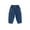 Blue, variant on IROINNID Children's Jogger Stretch Pants Elastic Waist Harem Soild Pockets Denim Summer Spring 4T