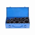 thumbnail image 4 of Juego de 10 vasos de impacto profundos de 1 pulgada, estuche de transporte, 22 mm, 24 mm, 27 mm, 30 mm, 32 mm, 36 mm, 38 mm, 41 mm, 46 mm y 50 mm para, 4 of 8