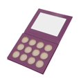 thumbnail image 4 of Empty Makeup Palette, Fashionable Portable Container ABS Empty Eyeshadow Palette  For Cosmetics Store For Makeup Artist Purple, 4 of 8