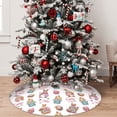 thumbnail image 5 of Lsque Hello Easter Print Christmas Tree Skirt, Tree Skirt with Ties or Velcro, Perfect for Holiday Decorations, Halloween, and New Year-30", 5 of 7